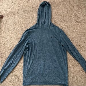 Hooded long sleeve shirt